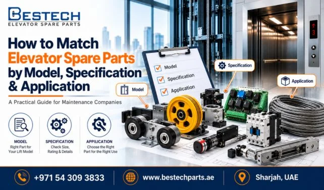 Elevator Spare Parts by Model, Specification & Application