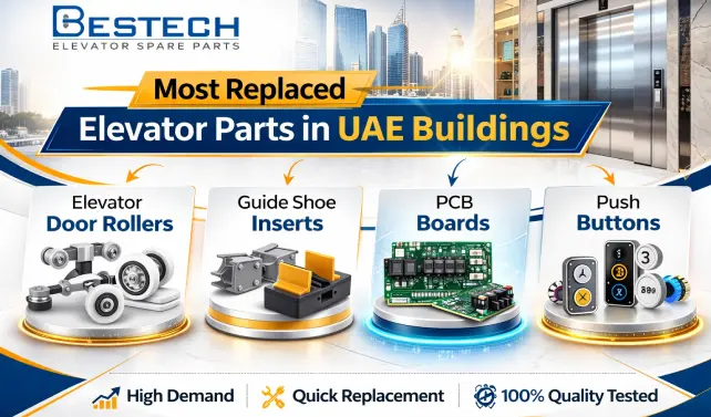 Most Replaced Elevator Parts in UAE Buildings