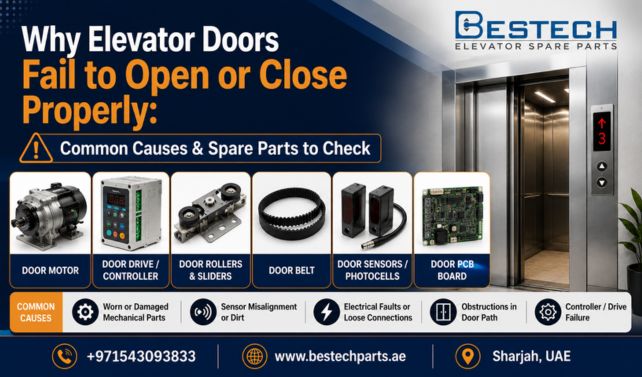 Why elevator doors fail to open or close