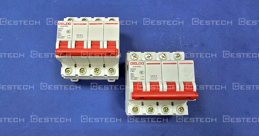 Delixi MCB 63A 4P DZ47s