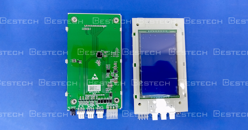 LCD display: SFTC-HCB-SL - Blue
