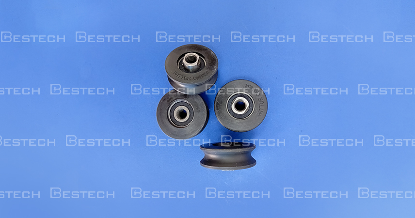 Door hanging wheel: 45 X 16 X 6000