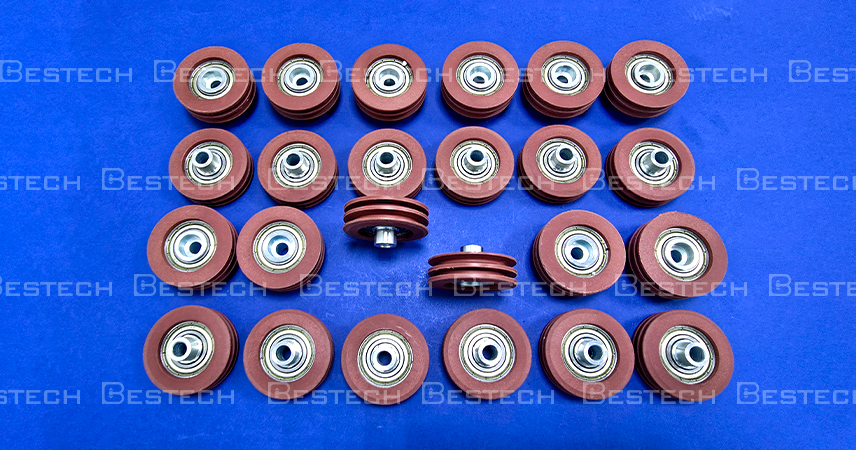 Door hanging wheel: 52 X 16 X 6003