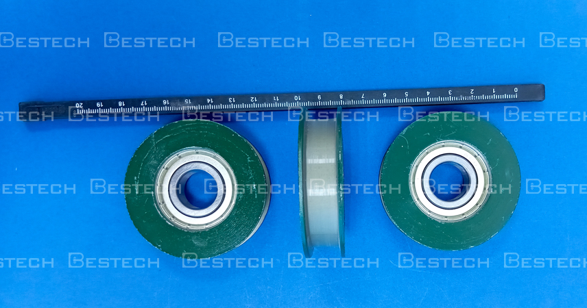 Door hanging wheel: 62 X 16 X 6203