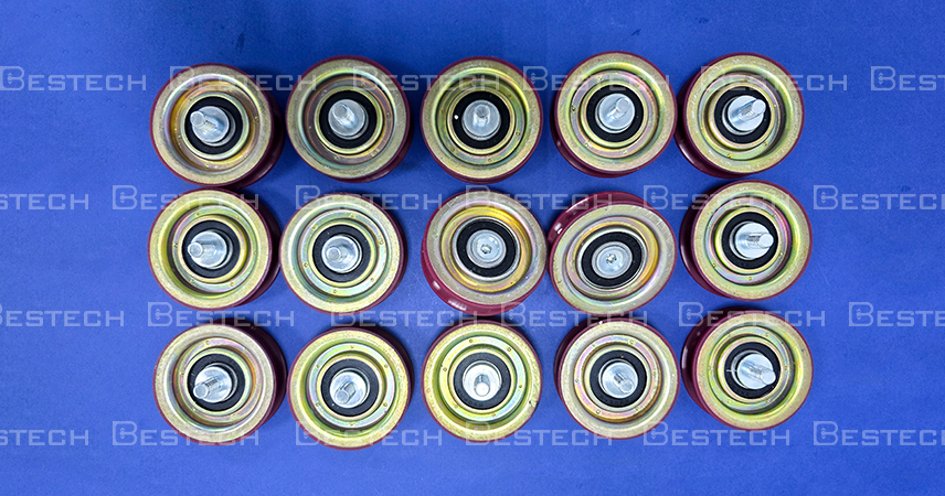 Door hanging wheel: 74 X 18 X 6203